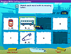 Screenshot of Spelling Match