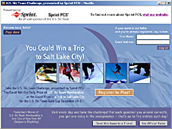 Screenshot of Sprint PCS Game Demo