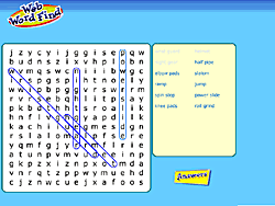 Screenshot of Web Word Find